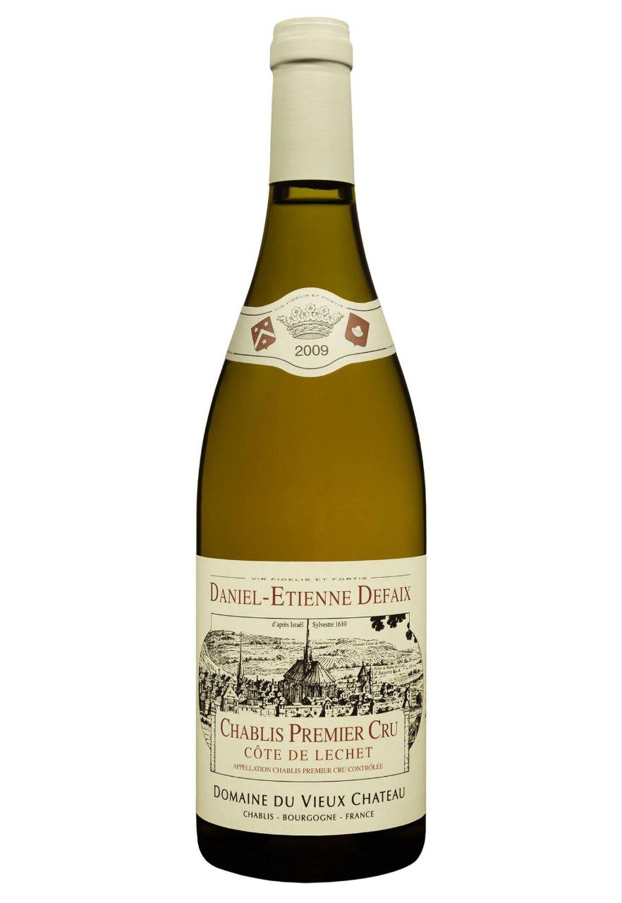 Вино Chablis Premier Cru Cote de Lechet 2009 біле сухе 0,75 Франція 13,%